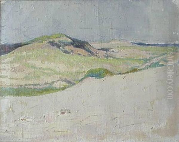 Cape Cod Dunes Oil Painting by George G. Bullock