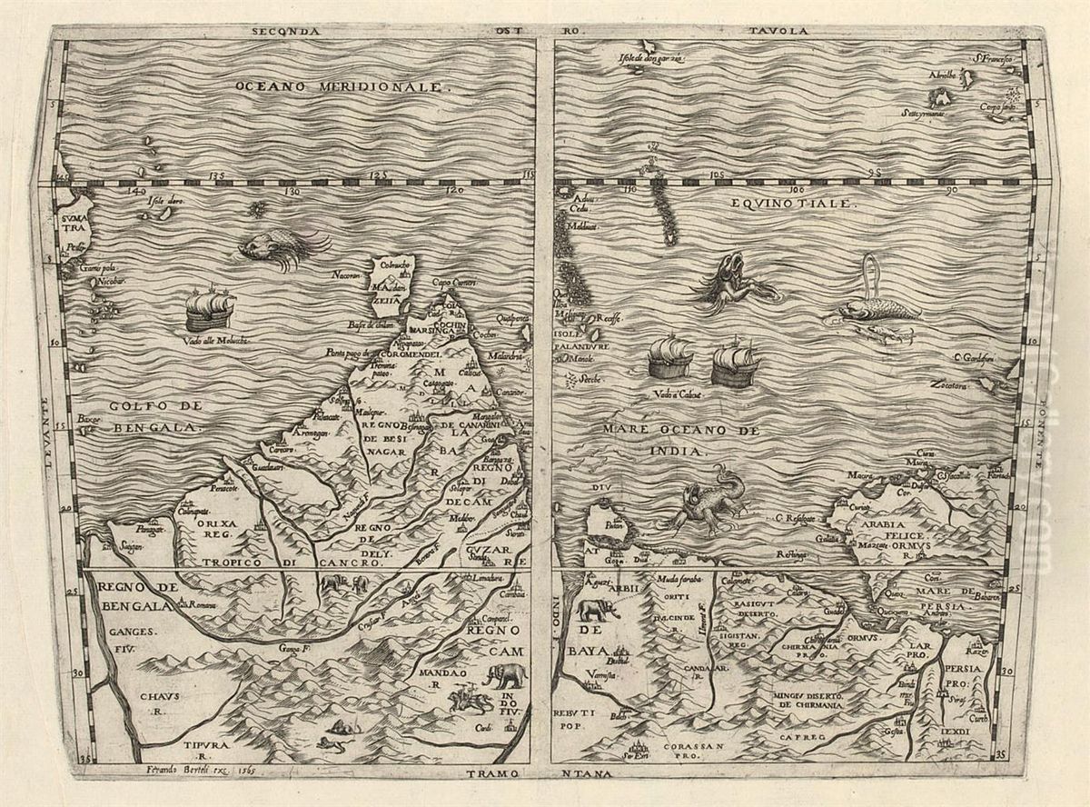 Untitled Oil Painting by Jacobo Gastaldi