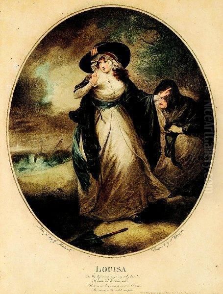 Louisa Oil Painting by Paul Gauguin