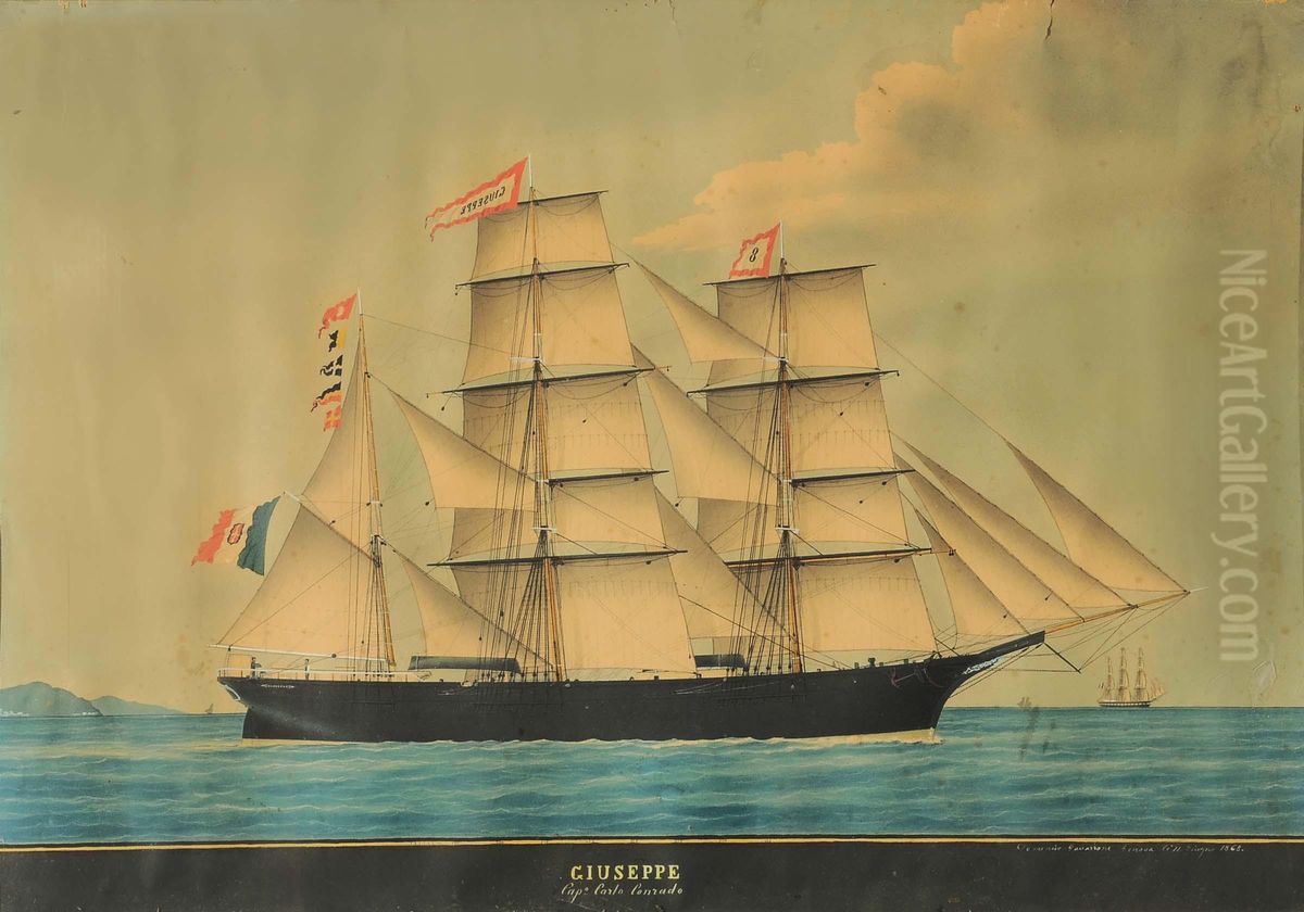 Ritratto Delbrigantino Giuseppe Oil Painting by Domenico Gavarrone