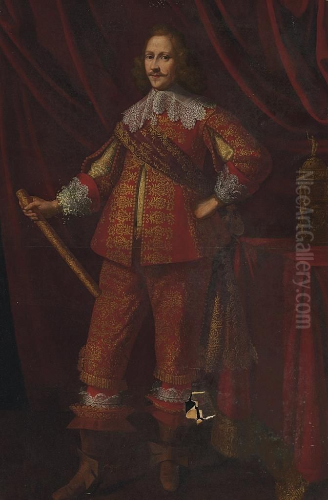 Portrait Of A Gentleman Oil Painting by George Geldorp