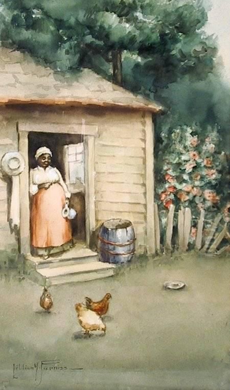 Untitled Oil Painting by Lillian M. Genth