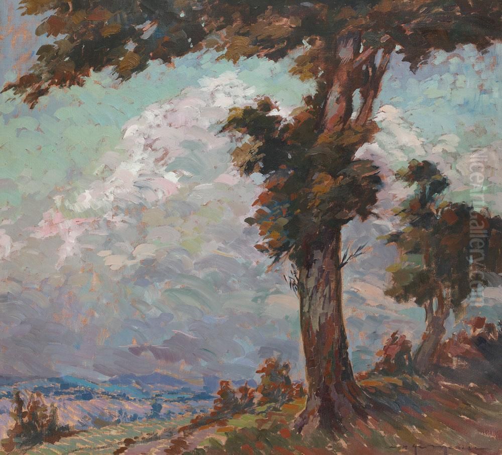 Goruni Oil Painting by Marin H. Georgescu