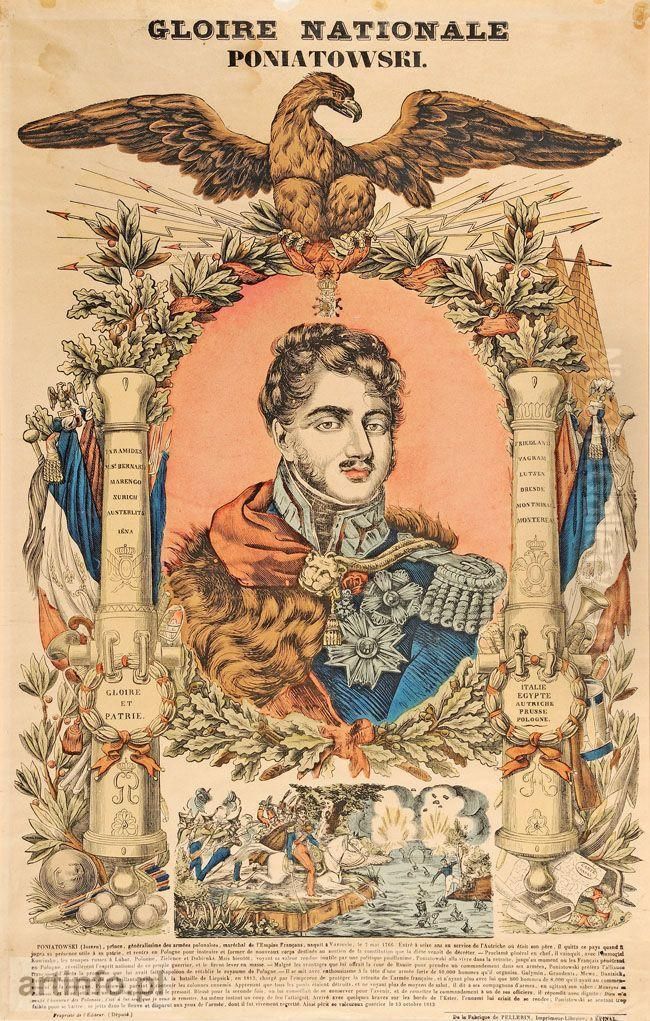 Drzeworyt Kolorowany Oil Painting by Francois Georgin