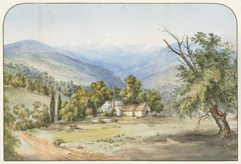 Landscape Oil Painting by Francis Blower Gibbes