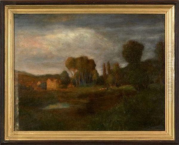 After The Storm Oil Painting by Albert Dakin Gihon