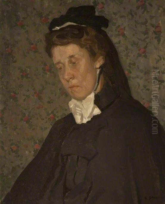 The Nurse Oil Painting by Harold Gilman