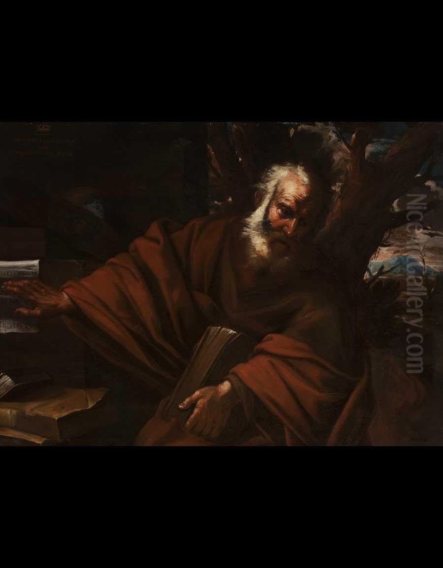 San Gerolamo Oil Painting by Francesco Giovani