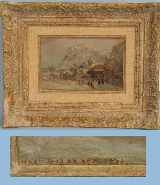 Studium An Der Ecole Royale Und Beaux-arts In Paris Oil Painting by Edouard-Henri Girardet