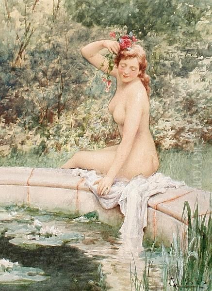 Daydreaming Oil Painting by Alfred Glendening