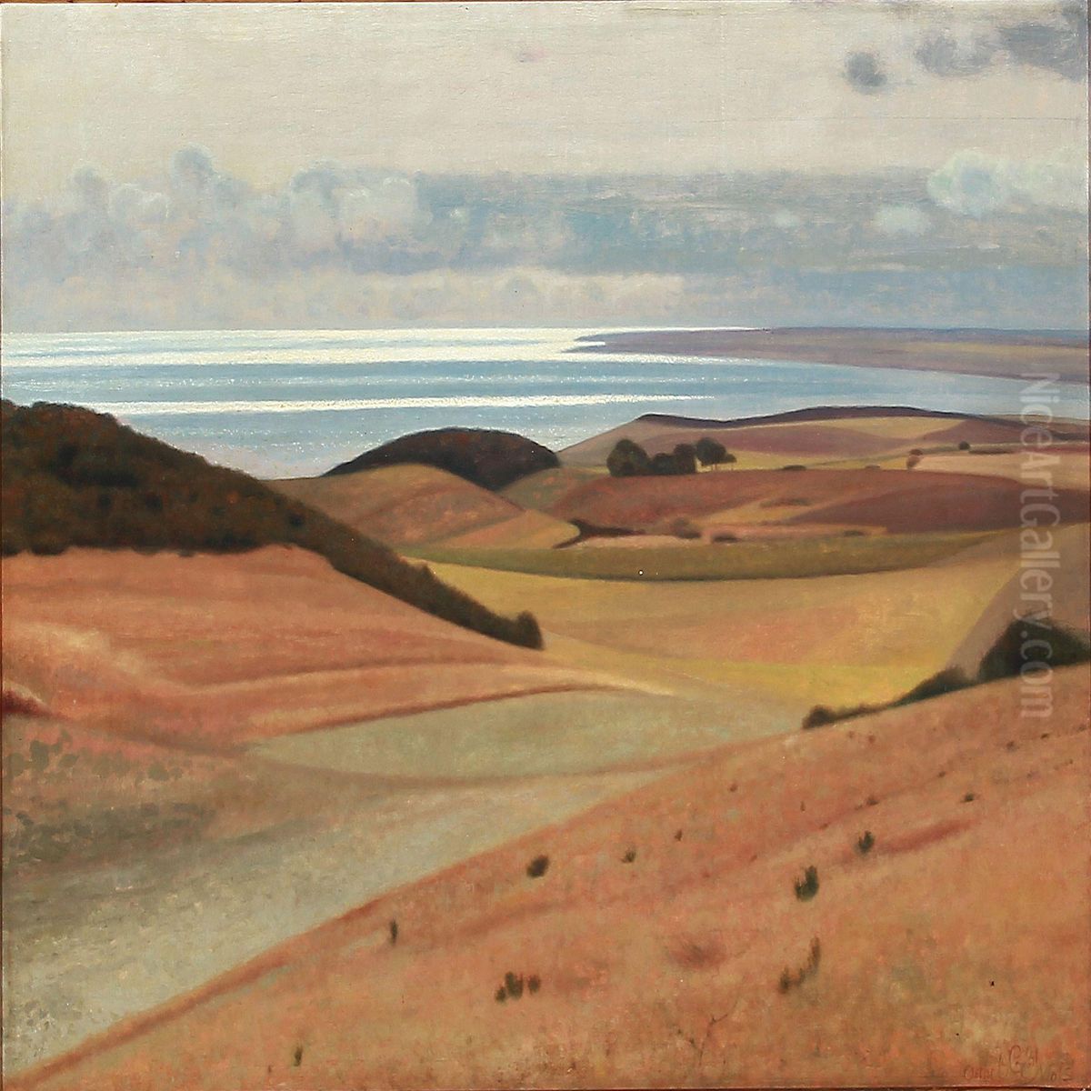 Skipperens Bakker Oil Painting by Charles Godtfredsen