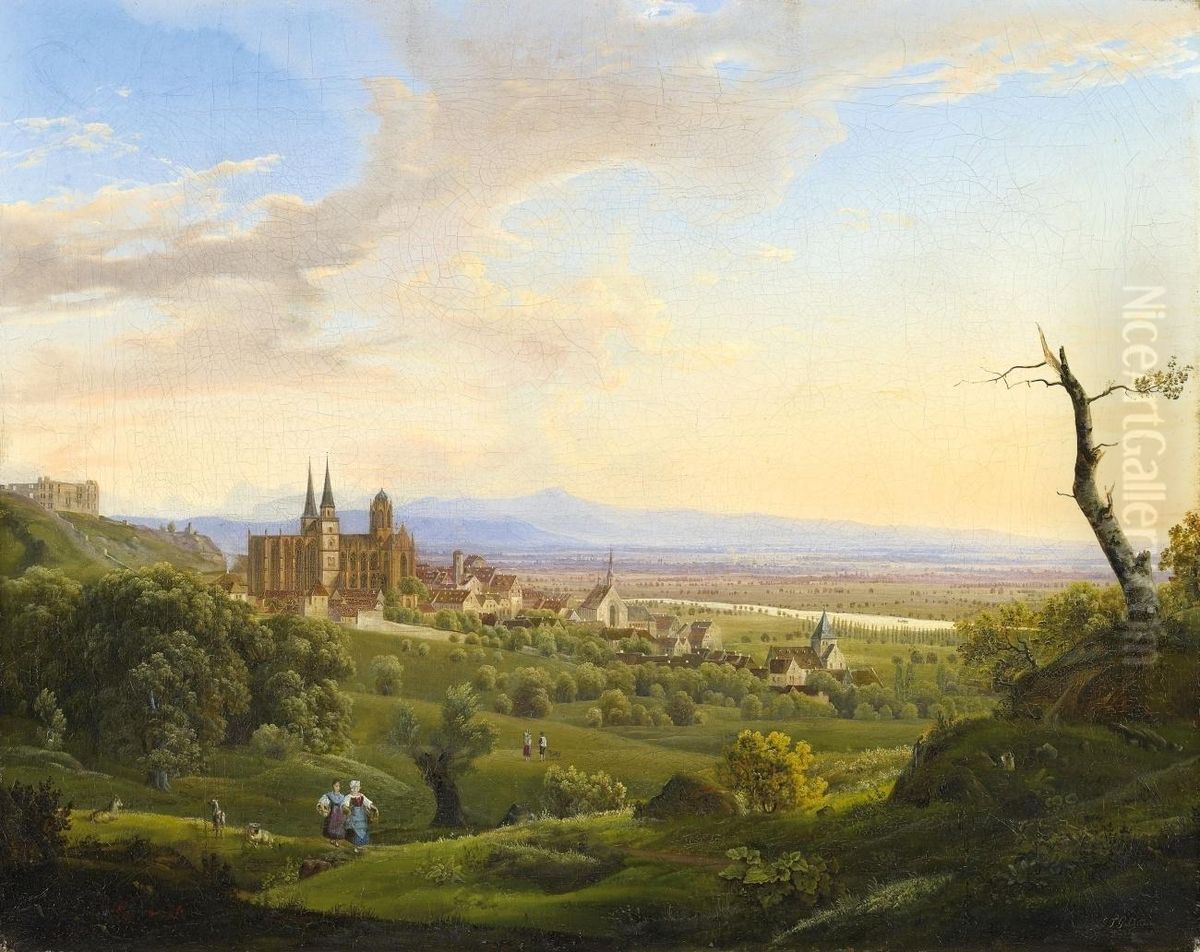 Oppenheim Amrhein Oil Painting by Johann Theodor Goldstein