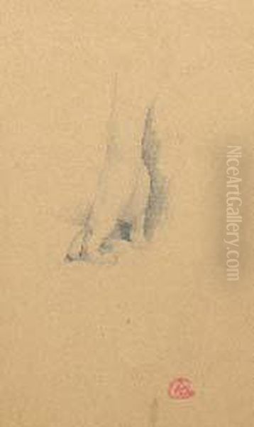 Etude De Main Oil Painting by Auguste Francois Gorguet