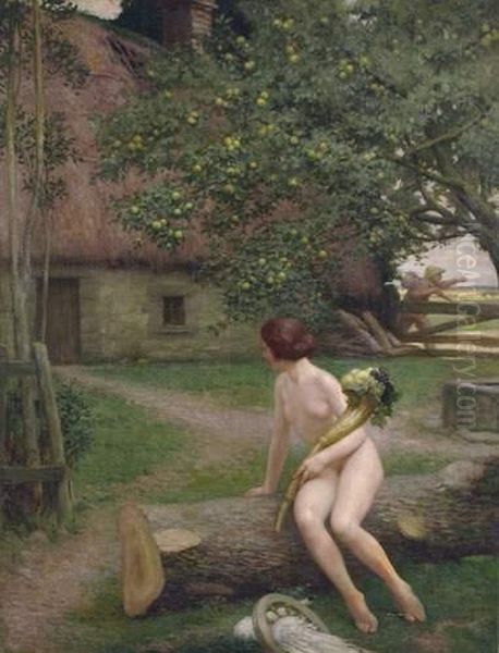 Allegorie De La Fortune Oil Painting by Auguste Francois Gorguet