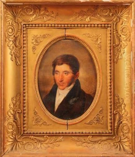 Portrait D'homme Oil Painting by Nicolas Louis Francois Gosse