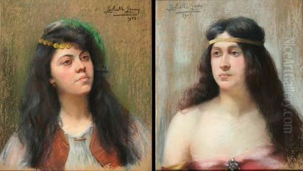 Ritratto Di Ragazza Oil Painting by Juliette Goury