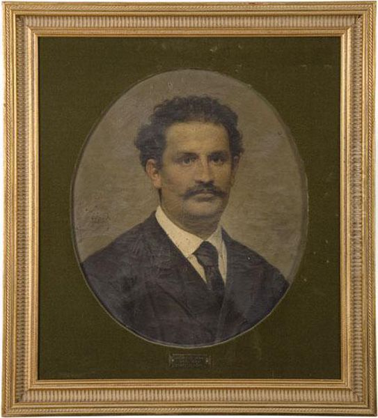 Ritratto Del Fratello Oil Painting by Francesco Grandi