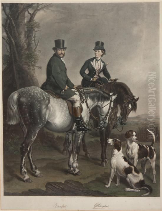 Ready For The Hunt Oil Painting by Sir Francis Grant