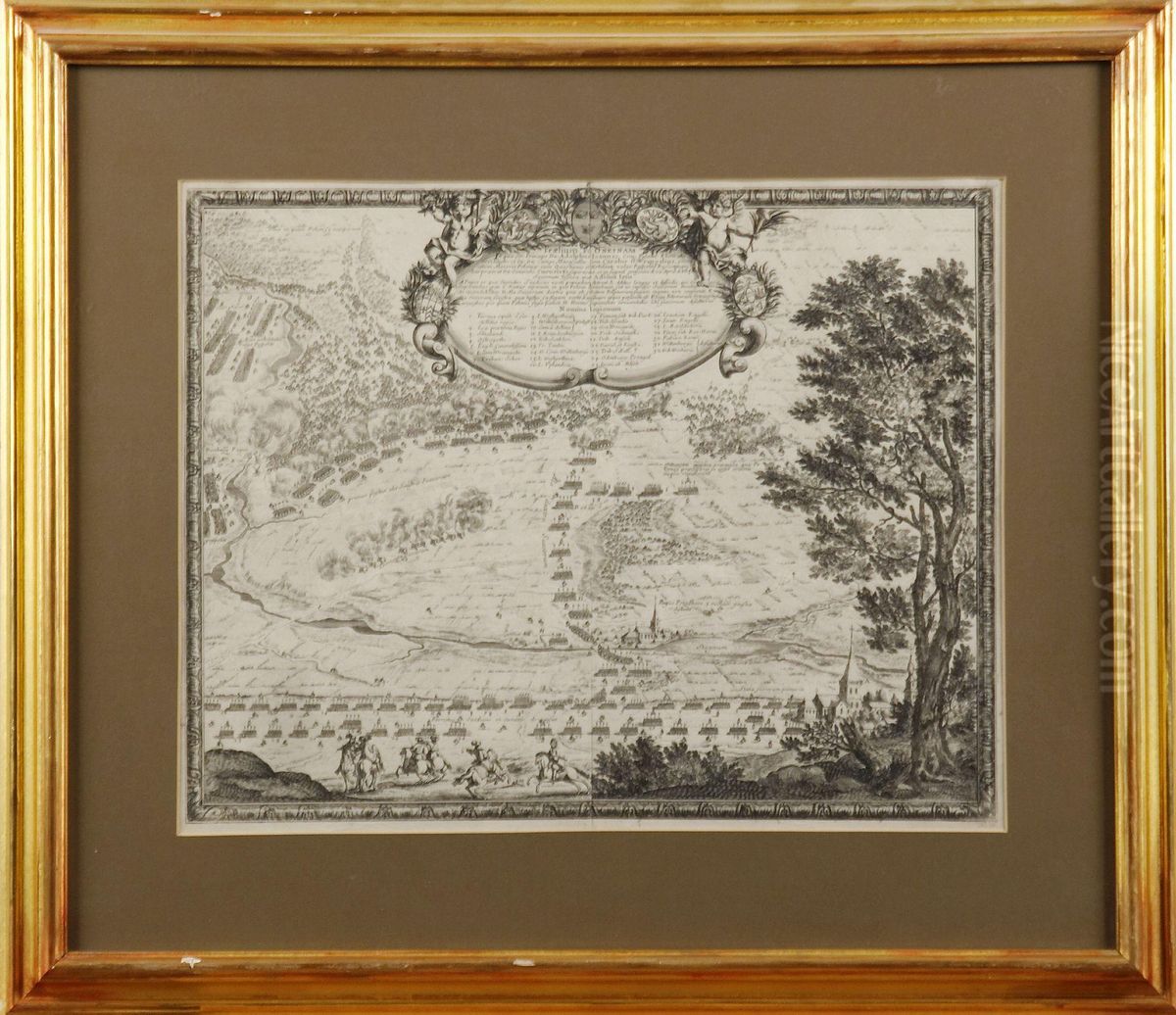 Faltslag Med Svenska Armen Oil Painting by Gravyr