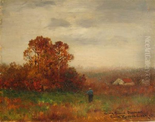 An Autumn Walk Oil Painting by Elizabeth Shippen Green