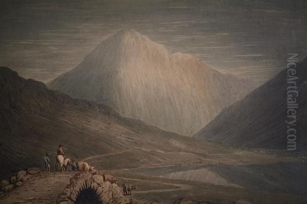 Lakeland Landscape Oil Painting by William Green