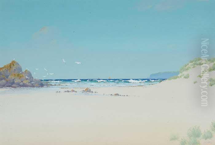 Portrush Oil Painting by James Greig