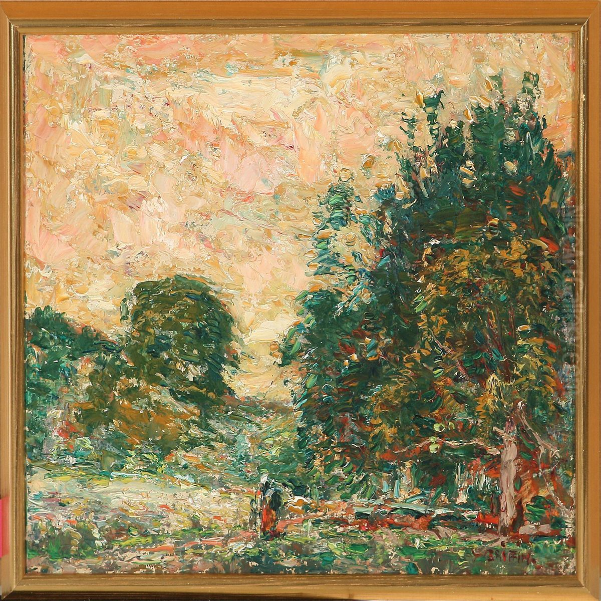 Boigneville Seine-et-oise, France Oil Painting by Walter Griffin