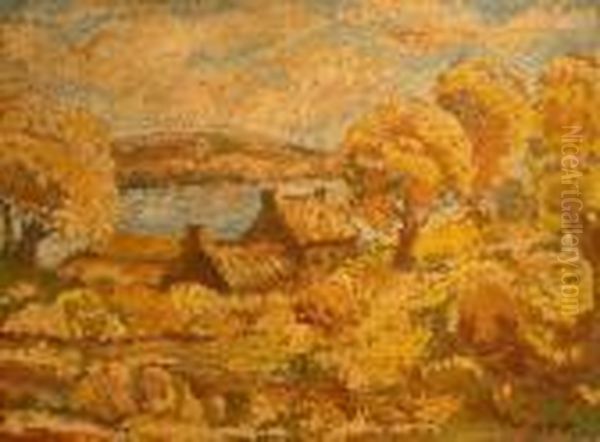 Griffin Oil Painting by Walter Griffin