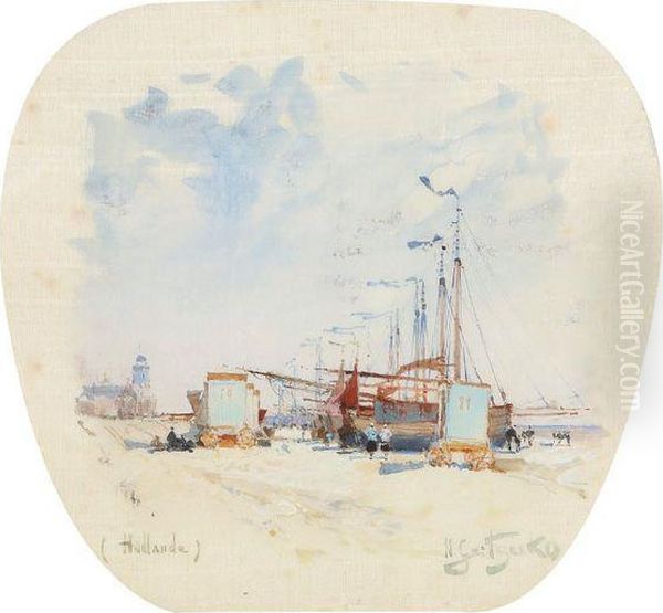 Hollande Oil Painting by Nikolai Nikolaevich Gritsenko