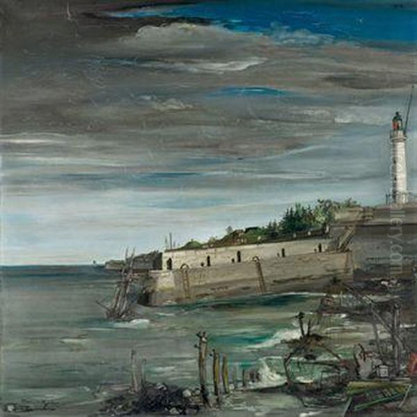 L'orage Oil Painting by Francis Gruber