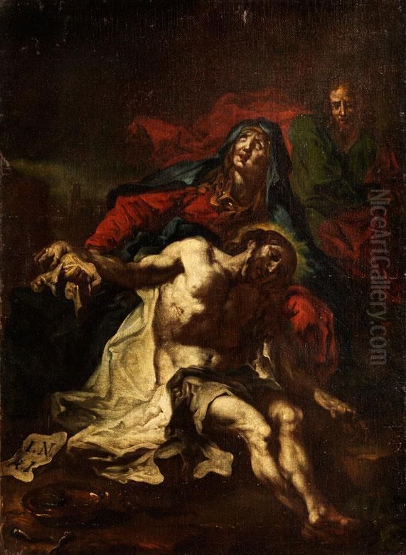 Piet Oil Painting by Francesco Guardi