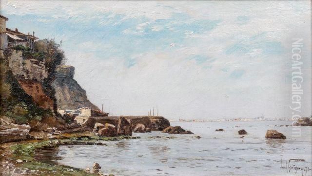 Marseille Oil Painting by Paul-Camille Guigou