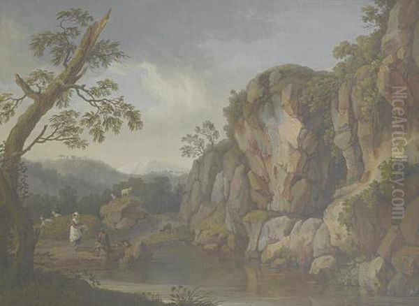 Landscape Oil Painting by Jacob Philipp Hackert