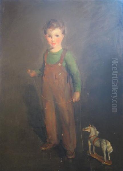 Bali Oil Painting by Ben Ali Haggin