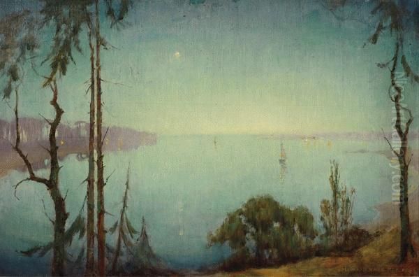 Tranquility Oil Painting by John Howard Hale