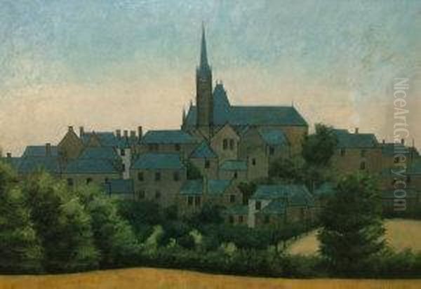 Bezouges La Perouse, August Oil Painting by C. Hall