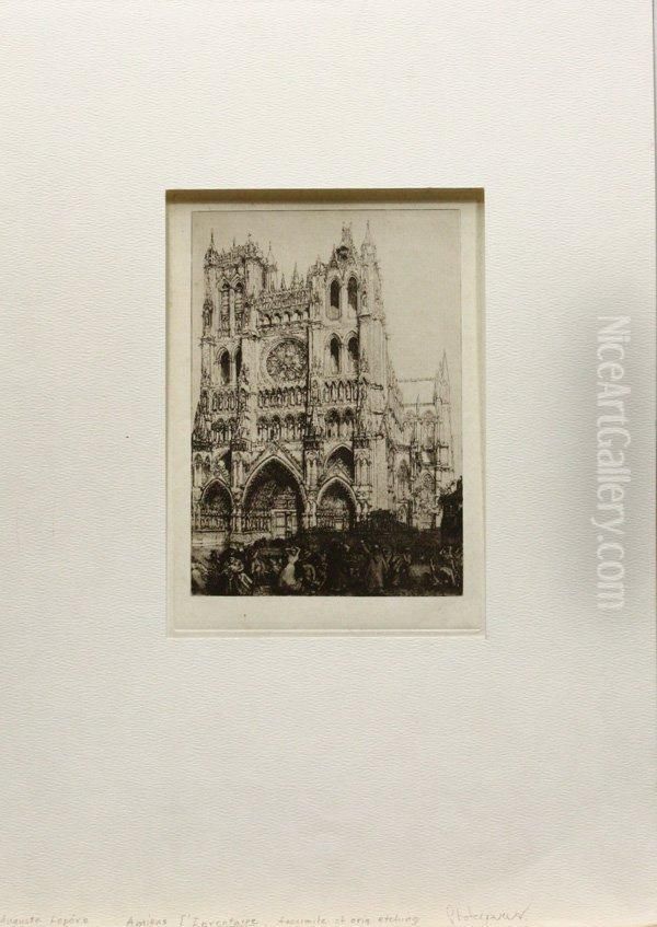 Amiens L'inventaire Oil Painting by Philip Gilbert Hamerton