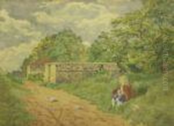 Frenchaycommon Oil Painting by Alexander Handcock