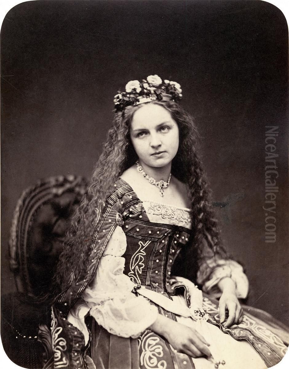 Marchenball, Kunstlerfest Munich Oil Painting by Hanfstaengl, Franz