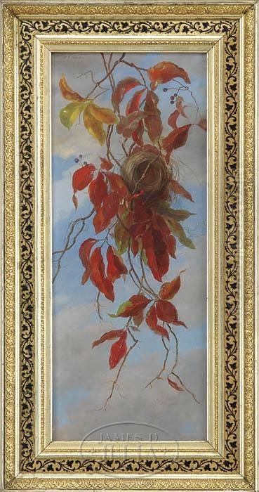 Caught In The Vine Oil Painting by Anna Eliza Hardy