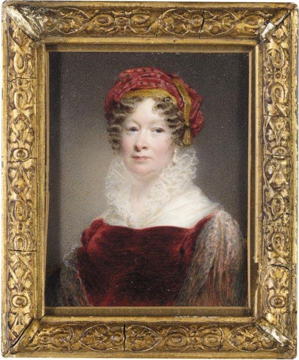Portrait Of A Lady Oil Painting by Hargreaves, Thomas