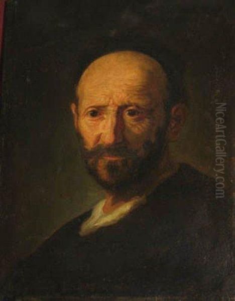 Portrait Of A Man Oil Painting by Harmenszoon van Rijn Rembrandt