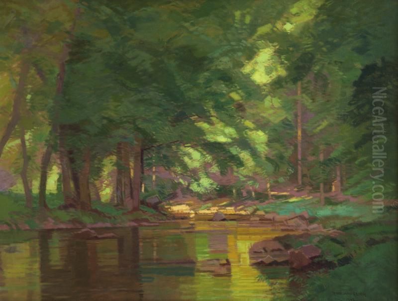 Krajina Z Podyji Oil Painting by Roman Havelka