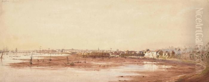A View Of Bombay Oil Painting by William Havell