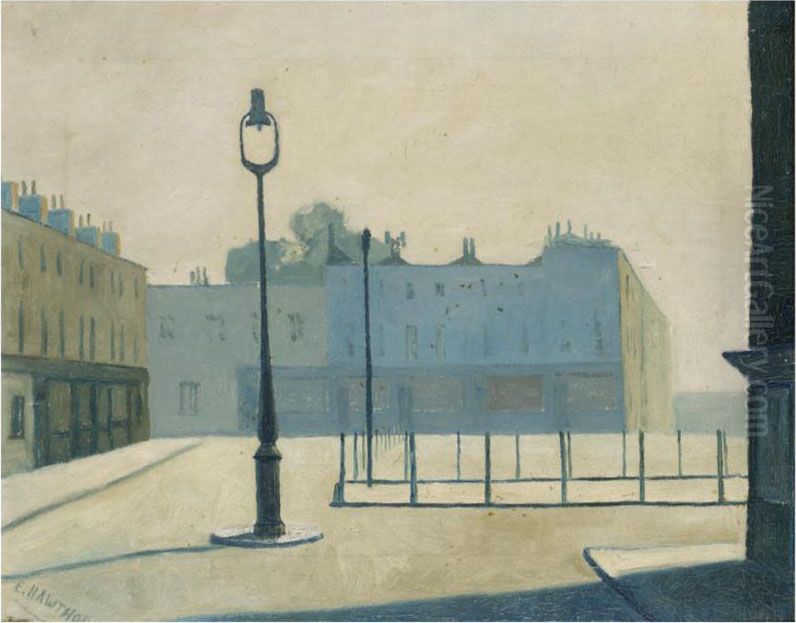 Cumberland Market Oil Painting by Elwin Hawthorne