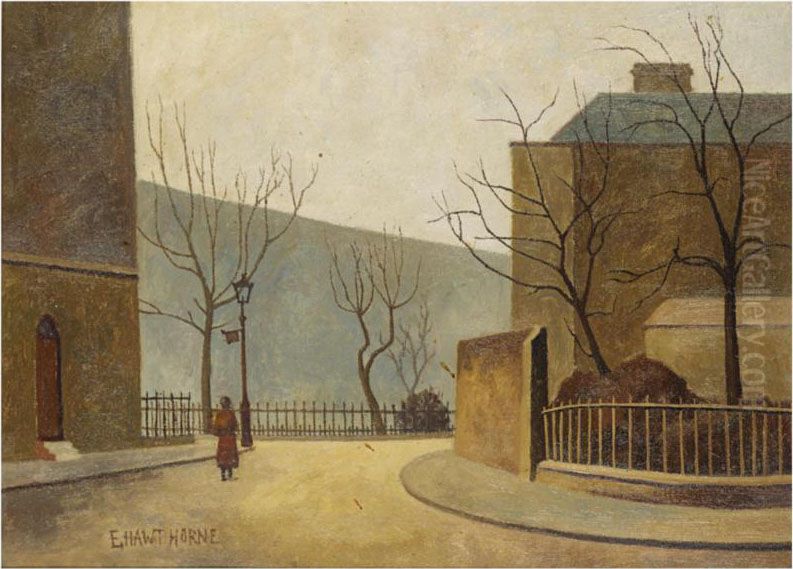 Canonbury, Highbury Oil Painting by Elwin Hawthorne