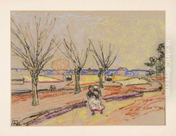 Untitled Oil Painting by Alfred Hermann Helberger