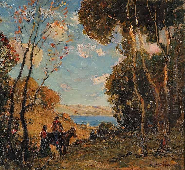 Qu'appelle Valley Oil Painting by Henderson, James