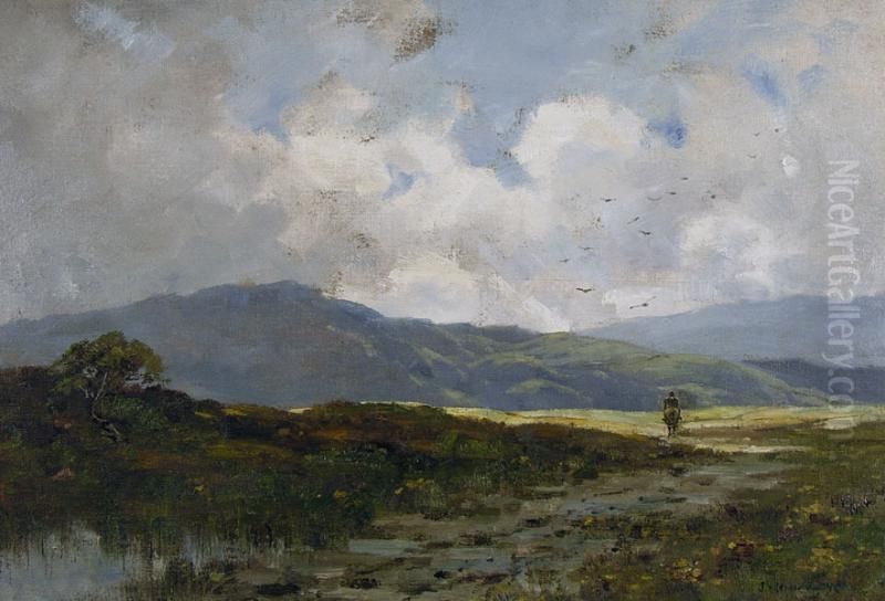 Lone Rider Oil Painting by Henderson, James