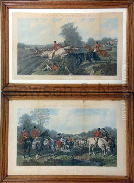 The Meet Oil Painting by John Henning